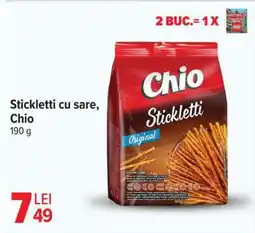 Carrefour Stickletti cu sare, Chio Ofertă