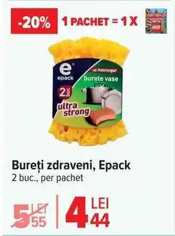 Carrefour Bureți zdraveni Epack Ofertă