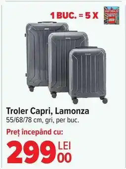 Carrefour Troler Capri, Lamonza Ofertă