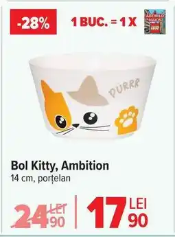 Carrefour Bol Kitty, Ambition Ofertă