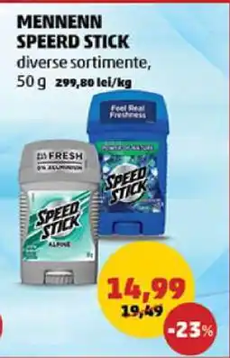 Penny MENNEN SPEED STICK Ofertă