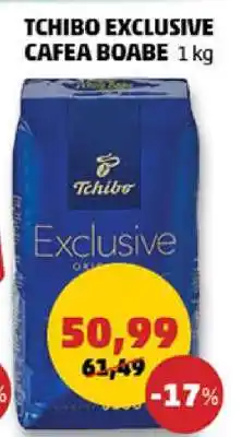 Penny Tchibo Exclusive Cafea Boabe 1 kg Ofertă