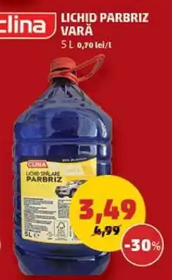 Penny Lichid Parbriz Vară Ofertă