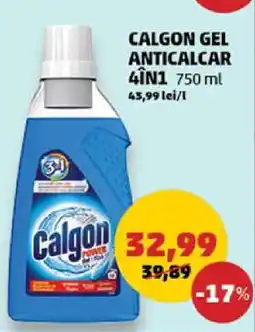 Penny CALGON GEL ANTICALCAR 4ÎN1 750 ml Ofertă