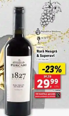 Lidl Rară Neagră & Saperavi Ofertă
