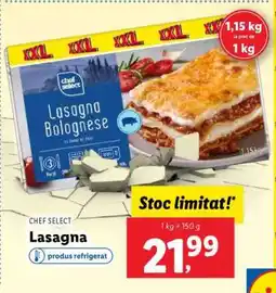Lidl Lasagna Ofertă