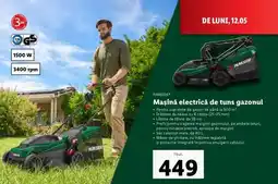 Lidl Mașină electrică de tuns gazonul Ofertă