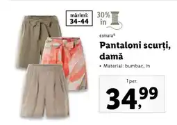 Lidl Pantaloni scurți, damă Ofertă