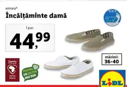 Lidl Încălțăminte damă Ofertă
