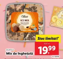 Lidl Mix de înghețată Ofertă