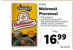 Lidl Maioneză Provensal Ofertă