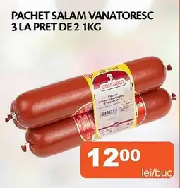 Unicarm Pachet salam vanatoresc 3 la pret de 2 Ofertă