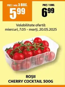 Auchan Roşii cherry cocktail Ofertă