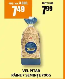 Auchan VEL PITAR Pâine 7 seminţe Ofertă