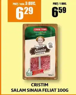 Auchan CRISTIM Salam sinaia feliat Ofertă