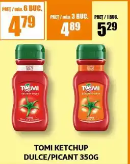 Auchan TOMI Ketchup dulce/picant Ofertă