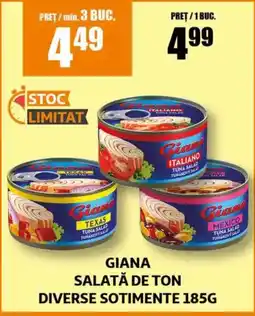 Auchan GIANA Salată de ton Ofertă