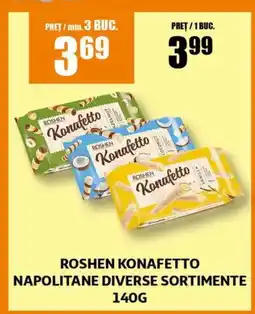 Auchan Roshen konafetto napolitane Ofertă