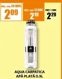 Auchan Aqua carpatica apă plată Ofertă