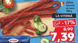 Kaufland ALDIS Cârnaţi de bere Ofertă