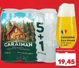 Kaufland CARAIMAN Bere blondă Ofertă