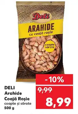 Kaufland DELI Arahide Coajă Roșie Ofertă
