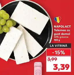 Kaufland NAPOLACT Telemea cu gust domol Ofertă