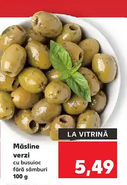 Kaufland Măsline verzi Ofertă
