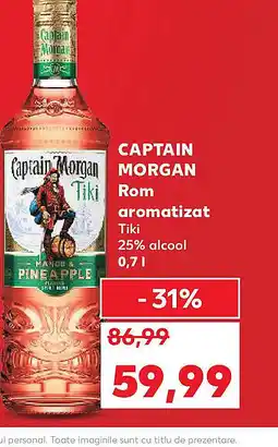 Kaufland CAPTAIN MORGAN Rom aromatizat Ofertă