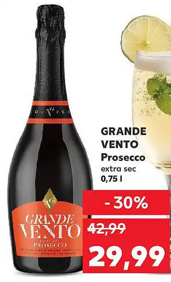 Kaufland GRANDE VENTO Prosecco Ofertă