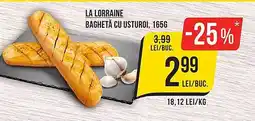 Mega Image La lorraine Baghetă cu usturoi Ofertă