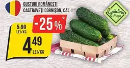 Mega Image Gusturi Românești Castraveți cornison Ofertă