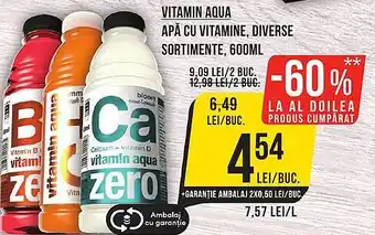 Mega Image VITAMIN AQUA Apă cu vitamine Ofertă