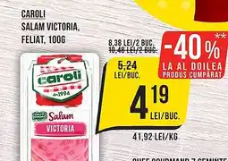 Mega Image CAROLI Salam victoria, feliat Ofertă