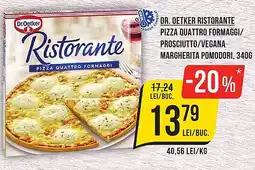 Mega Image DR. OETKER Ristorante pizza quattro formaggi Ofertă