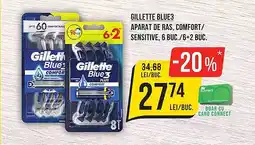 Mega Image GILLETTE Blue3 Aparat de ras Ofertă