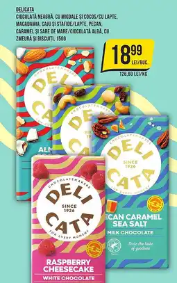 Mega Image DELICATA Ciocolată neagră Ofertă