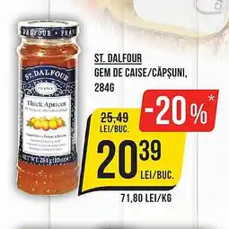 Mega Image ST. DALFOUR Gem de caise/căpşuni Ofertă