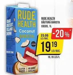 Mega Image RUDE HEALTH Băutură barista cocos Ofertă