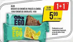 Mega Image EGO Biscuiți cu cremă de frișcă şi lămâie Ofertă