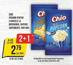 Mega Image CHIO Porumb pentru floricele la microunde Ofertă
