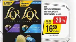 Mega Image L'OR Cafea espresso lungo profondo Ofertă