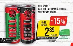 Mega Image HELL Energy Băutură energizantă Ofertă