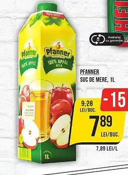 Mega Image PFANNER Suc de mere Ofertă