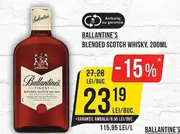Mega Image BALLANTINE'S Blended scotch whisky Ofertă