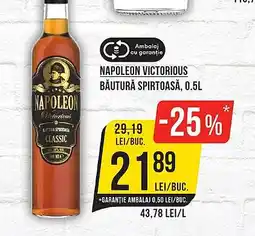 Mega Image NAPOLEON Victorious Băutură spirtoasă Ofertă