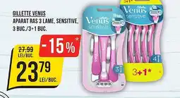 Mega Image GILLETTE Venus Aparat ras 3 lame, sensitive Ofertă