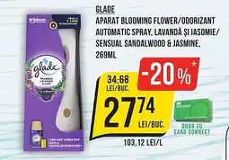 Mega Image GLADE Aparat blooming flower/odorizant automatic spray Ofertă