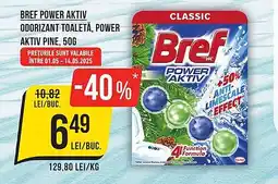 Mega Image BREF Power Aktiv Odorizant toaletă, power aktiv pine Ofertă