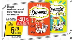 Mega Image DREAMIES Hrană complementară pentru pisici Ofertă